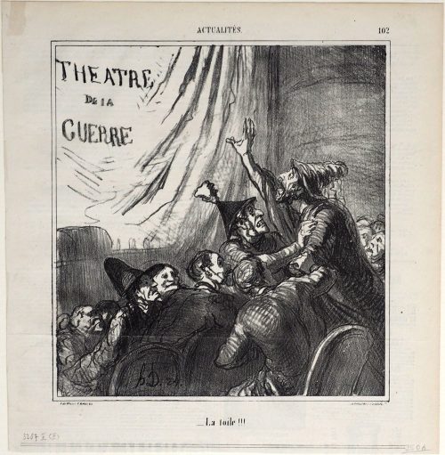 Honoré Daumier (Künstler*in), - La toile!!!, 16.06.1866