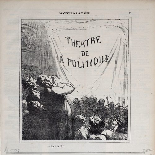 Honoré Daumier (Künstler*in), - La toile!!!, 13.01.1872