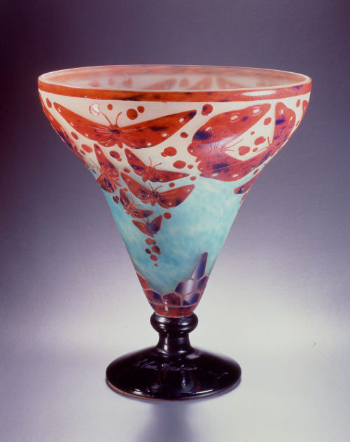 Verreries Schneider (Ausführung), Vase, Um 1925–1928