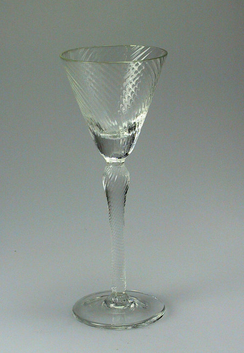 Unbekannt (Ausführung), Kelchglas, 18./19. Jahrhundert