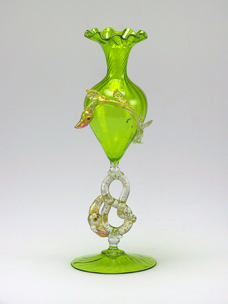 Zierglas "à la facon de Venise"