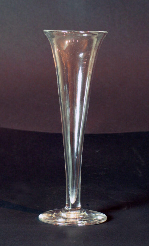 Champagnerflöte (glatt), 19./20. Jahrhundert