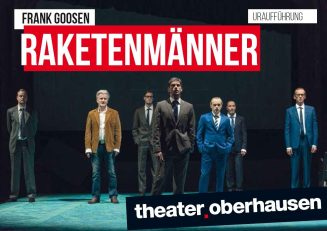 Programmheft  zu "Raketenmänner" von Frank Goosen. Premiere am 25.9.2015 Theater Oberhausen, Gr ...