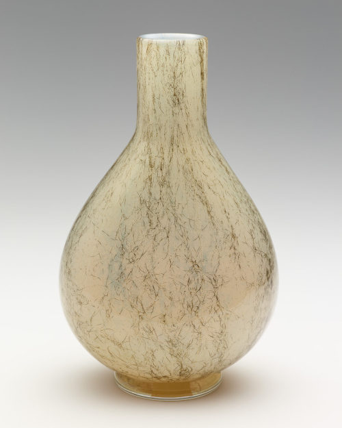 Ercole Barovier (Entwurf), Vase mit Metallfäden, 1960er-Jahre