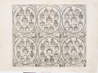 Beschreibung derer Fürstlicher Güligscher ec. Hochzeit: Wappen