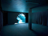 Rainer Eisch, VG Bild-Kunst 2009: digitales Video, Farbe, Stereo, 13min., Installationsansicht  ...