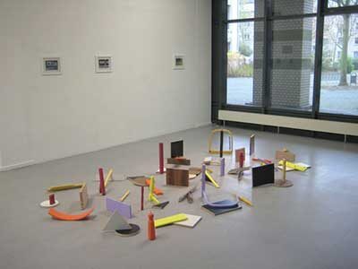 Danny Holcraft: Installationsansicht, Atelier am Eck 2012