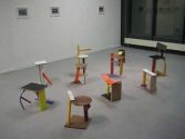 Danny Holcraft: Installationsansicht, Atelier am Eck 2012