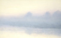 Conrad Sevens: Luminescence, Öl, 50 x 80 cm, 2002