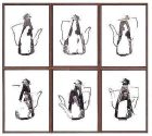 Uta Clemens: Bin im Wechsel, Lithographie, 84 x 96 cm, 2002