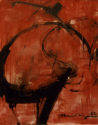 Edith Hultzsch: Corrida, 1982, 80x100cm, Oel auf Leinwand