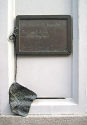 N. Ferkinghof: Heinrich Heine Gedenktafel, 1997, Maxschule Düsseldorf, Bronze