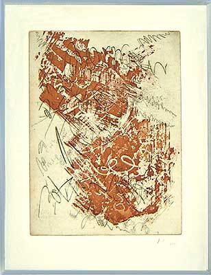 B.Halewitsch: 2005-GEHEIMSCHRIFT-Radierung-50x65