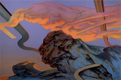 Lu Wang: Herbst, 2006, 140x210cm, Acryl auf LW