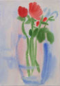 Ralf Fütterer: Anemonen-in-Vase, 2008, 34 x 24 cm