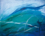 Claudia Tiemann: WasserStrom, Acryl, MT auf LW, 100 x 80, 12-2009