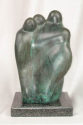 Alphons Heinze: Zuneigung, 33 x 20 x 16 cm, Bronze, 2003