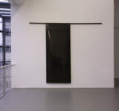 Haypeter: Ohne Titel 1993,  Eisenrohr, PVC; 250x300 cm