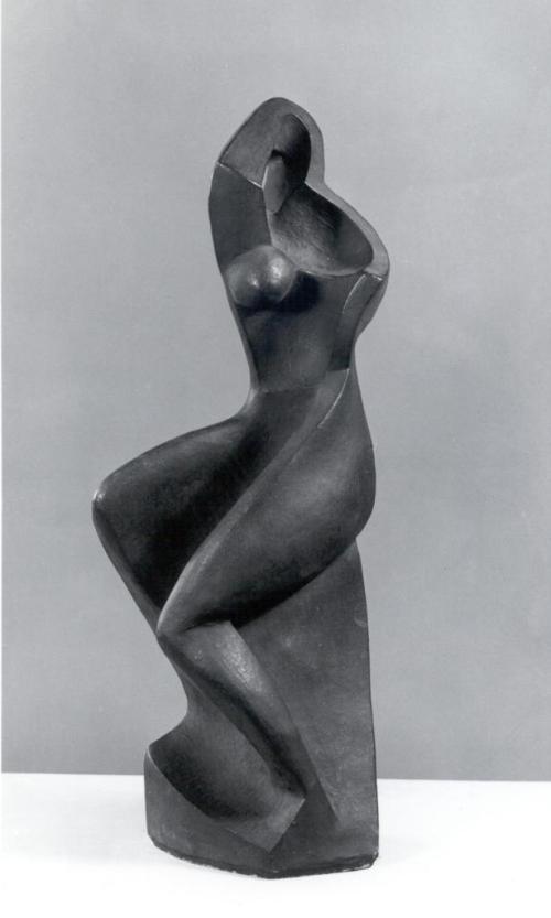 Alexander Archipenko (Künstler*in), Schwarze Sitzende, 1916