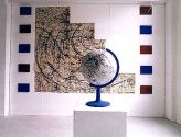 Wrobel-Kulik: Mappa Mundi - die Schatzkarte und ein Erdball. 10-teilig und Holzkästen in blau u ...