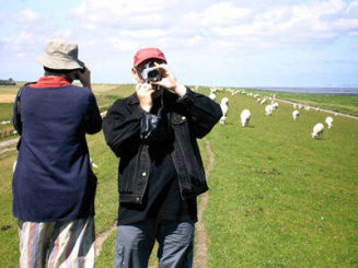 V. Loermann: Deichfotografen