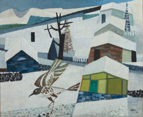 Carl Barth (Künstler*in), Winter im Sauerland, 1957