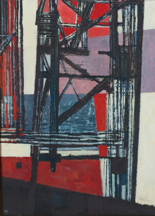 Carl Barth (Künstler*in), Hafen, 1963