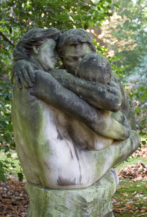 Henri Boncquet (Bildhauer*in), Familie mit Kind, 1903