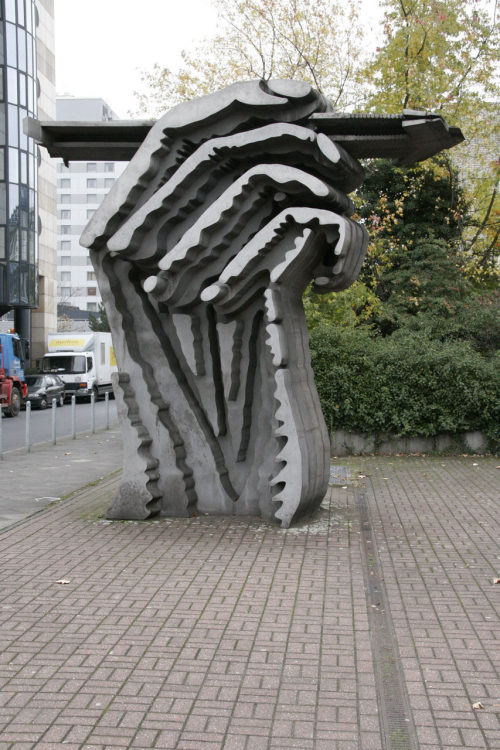 Klaus Kammerichs, Hand mit Zeichenstift, 1985