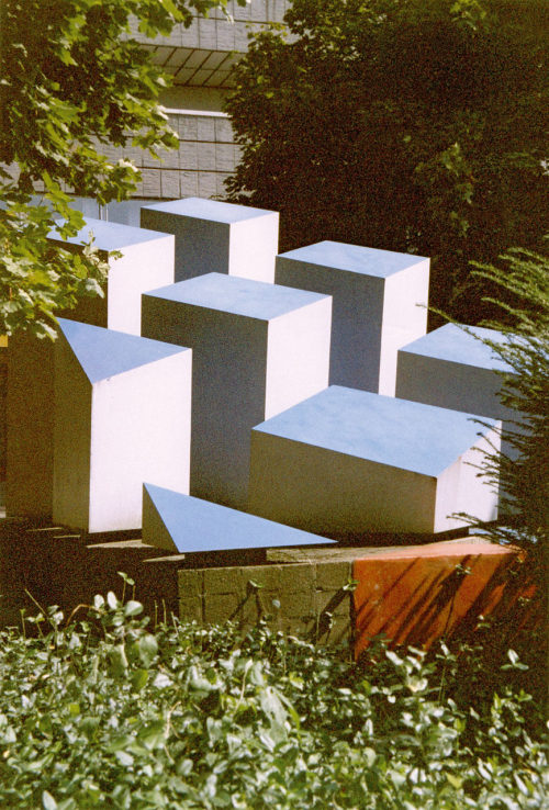 Otto Herbert Hajek, Farbwege - Oberpostdirektion Düsseldorf, 1973-1977