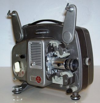 Bolex 18-5 automatic, 8-mm-Film-Projektor, Sainte-Croix, 1964