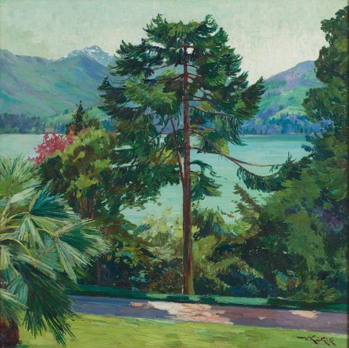 Willy Kukuk (Künstler*in), Comer See, 1914