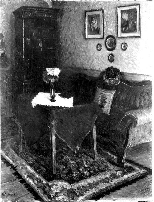 Max Fabian (Künstler*in), Interieur (Die alte Stube), 1909