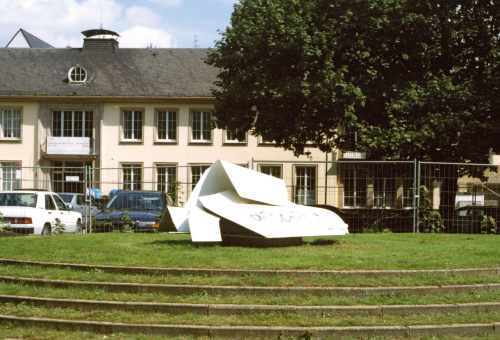 Pierre Tual, Papier Plié, 1989