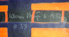 Detail: Signatur