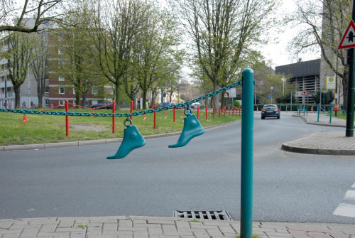 Till Hausmann
Fußgängerskulptur, 1999