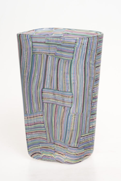 Paolo Venini (Entwurf), Vase "tessuto mosaico", um 1953