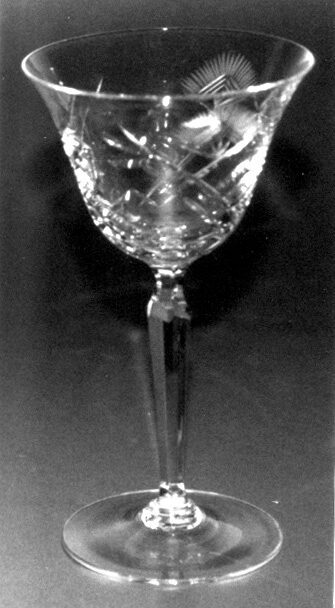 Südwein- und 4 Likörgläser, um 1935–1945