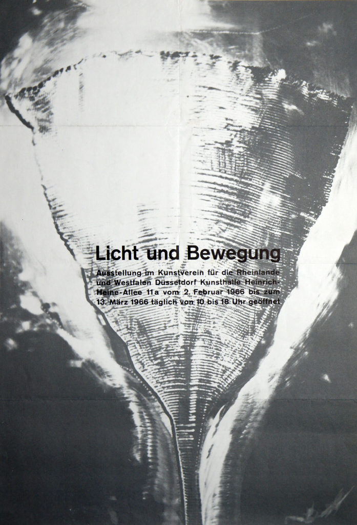 Licht und Bewegung. Kunstverein für die Rheinlande und Westfalen, Düsseldorf,  02.02.-13.03.1966