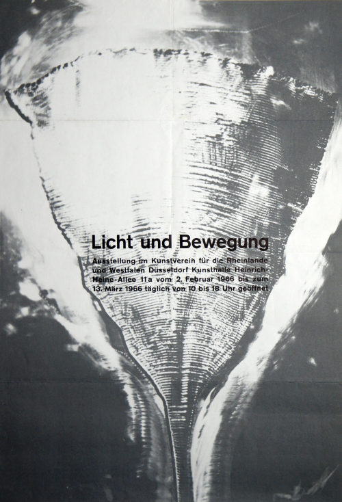 Kunstverein für die Rheinlande und Westfalen (Beteiligte Institution), Licht und Bewegung. Kunstverein für die Rheinlande und Westfalen, Düsseldorf,  02.02.-13.03.1966, 1966