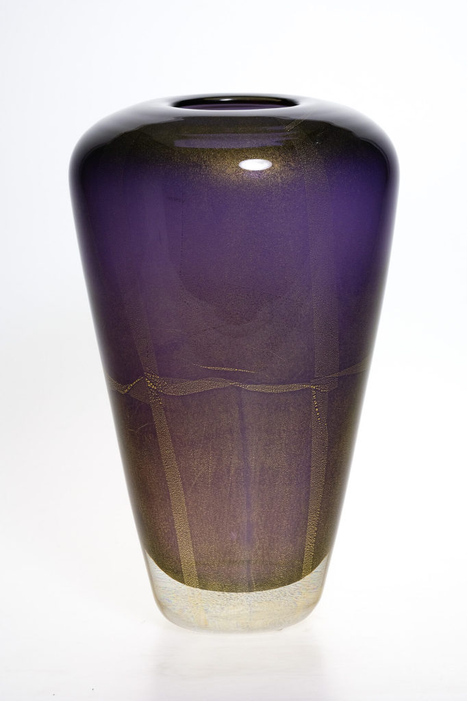 Vase aus der Serie "sommersi oro notte"