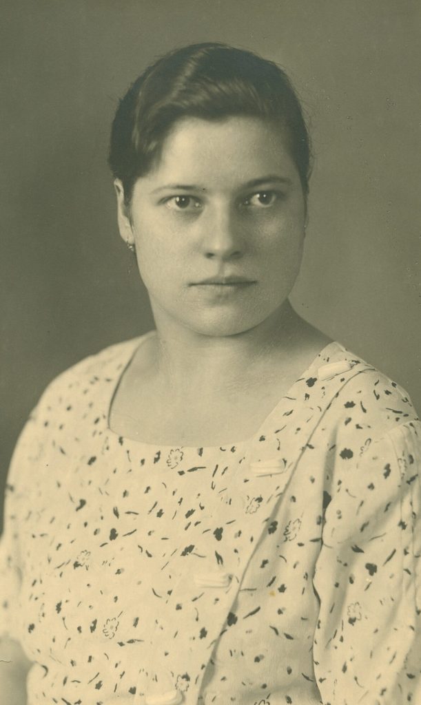 Maria Forte, geb. Lukaszewicz im Alter von 21 Jahren (1933)