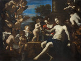 Guercino (eigtl. Giovanni Francesco Barbieri), Die Toilette der Venus, um 1622-1623, Kunstpalas ...