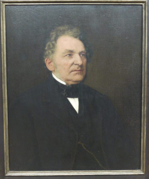 Eduard von Gebhardt (Künstler*in), Porträt Julius Poensgen, um 1875