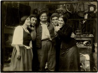 Setfoto zum Film "SCHLEMIHL", 1915