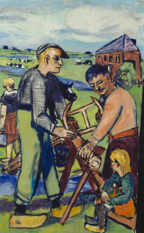 Max Beckmann (Künstler*in), Höllandische Holzsäger, 1940