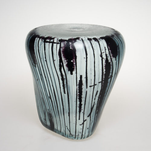 Michela Cattai (Entwurf), Vase aus der Serie "canneto, acquamarina", Nr. 141, 2016