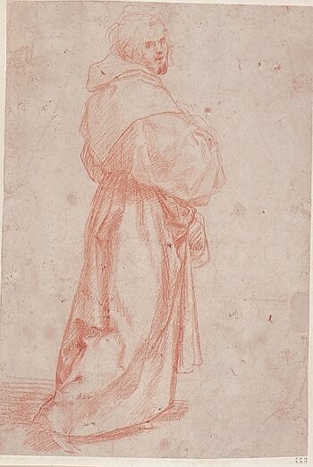 Andrea del Sarto (Künstler*in), Studie zu einem hl. Franziskus, um 1515