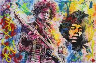 Jimmy Hendrix 2016
Öl + Acryl auf Leinwand
160 x 120 cm