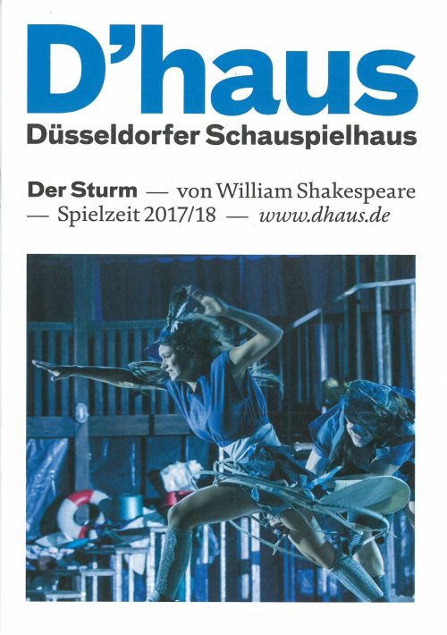 Programmheft zu "Der Sturm" von William Shakespeare - Für Kinder und Erwachsene - in einer Fass ...